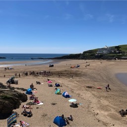 bigbury beach from 12BIC